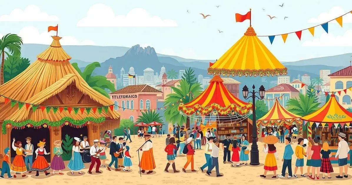 A evolução das festas juninas na cidade