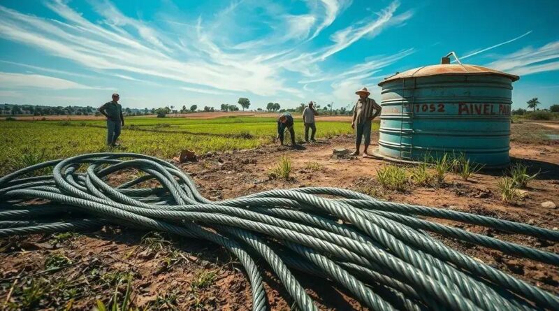 Furto de cabos em Areia deixa 22 mil moradores sem água