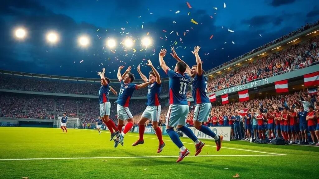 Japão se classifica para a Copa do Mundo de 2026 com vitória