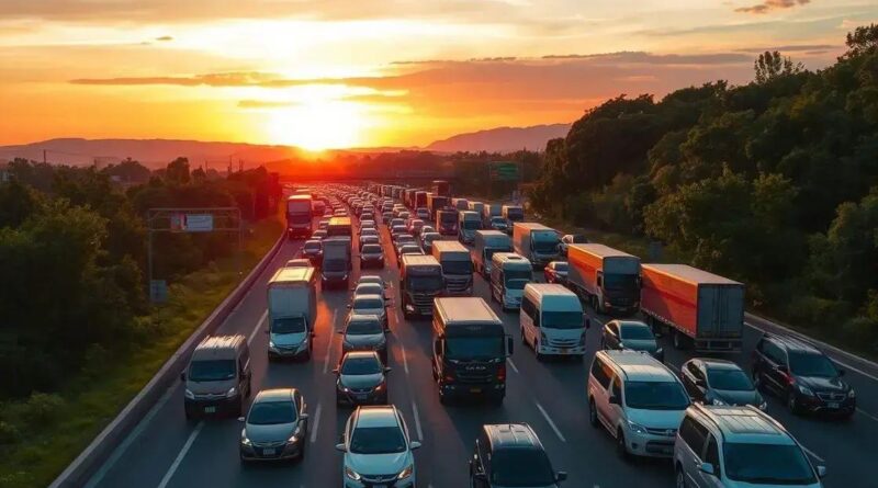 BR-230 enfrenta congestionamento intenso no retorno do feriado de São João