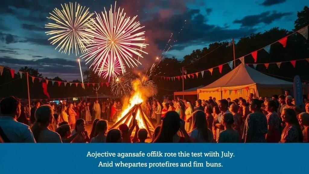 Como evitar queimaduras durante as festas de São João