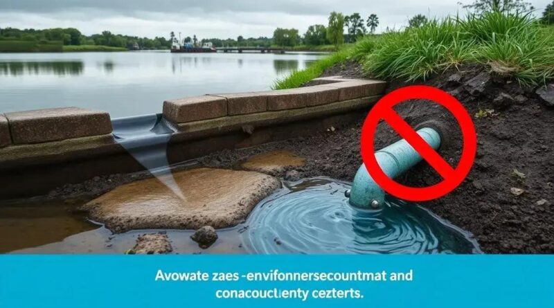 João Pessoa luta contra vazamento de esgoto próximo à Barragem das Marés