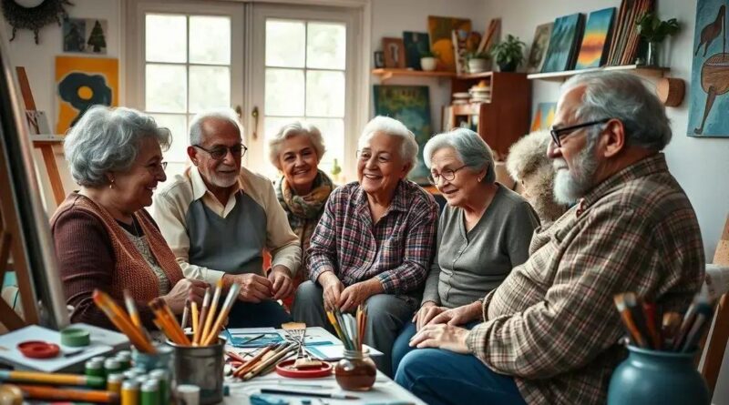 Marcos Oliveira e outros artistas que habitam o Retiro dos Artistas
