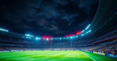 Nova iluminação do Estádio Amigão em Campina Grande será entregue em julho