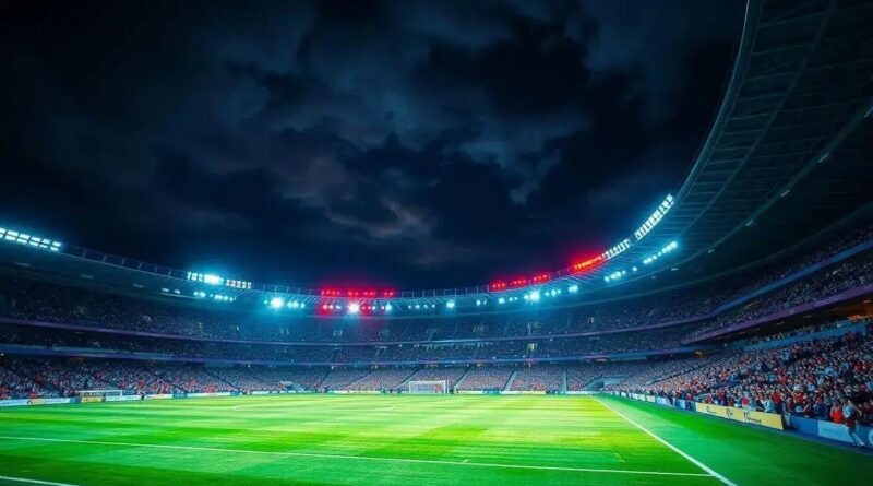 Nova iluminação do Estádio Amigão em Campina Grande será entregue em julho