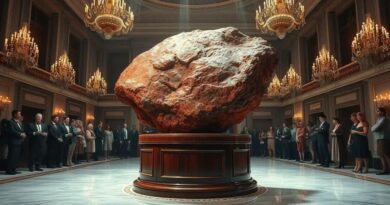 Meteorito de Marte é leiloado por até R$ 22,2 milhões em Nova Iorque