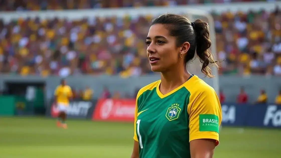 Michelle Ramalho lidera seleção feminina brasileira na Copa América 2025