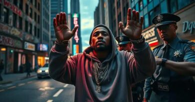 Rapper Oruam se entrega à polícia após mandado de prisão no Rio