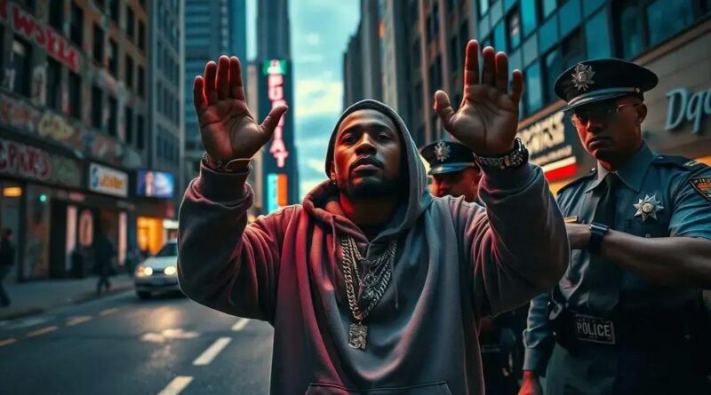 Rapper Oruam se entrega à polícia após mandado de prisão no Rio