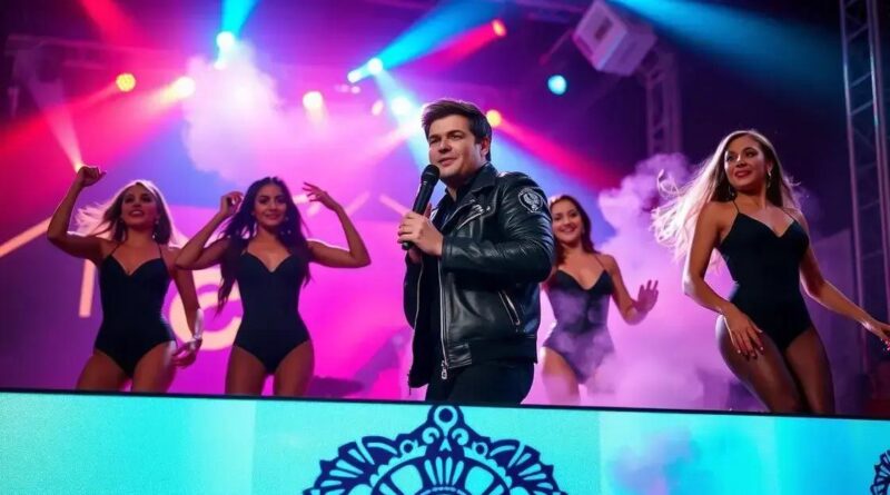 Susto durante show da Limão com Mel: backing vocal atinge fogo no cabelo