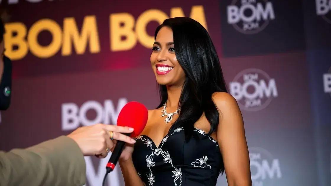 Emily Garcia fala sobre a gravidez e planos para o enxoval do bebê