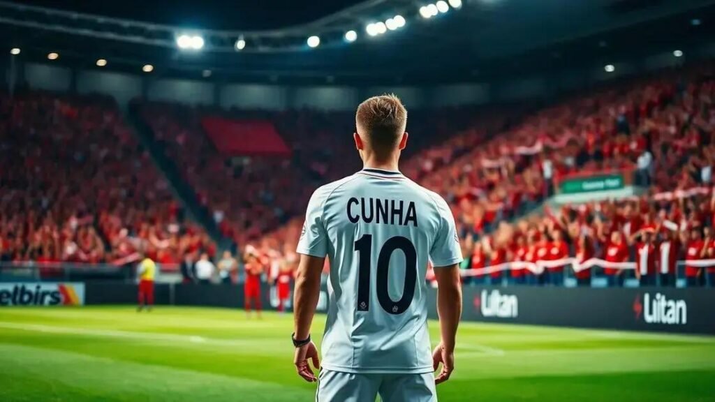 Matheus Cunha é destaque em transferência milionária para o Manchester United
