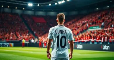 Matheus Cunha é destaque em transferência milionária para o Manchester United