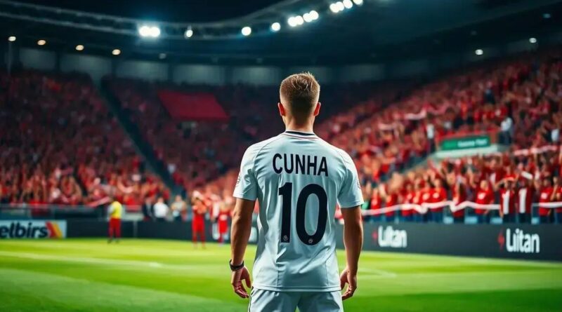 Matheus Cunha é destaque em transferência milionária para o Manchester United