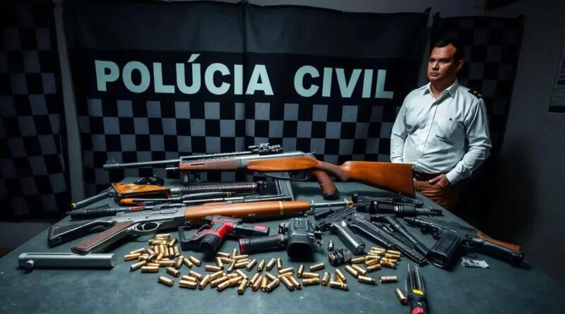 Polícia prende suspeito de fabricar armas caseiras em Cabedelo, PB