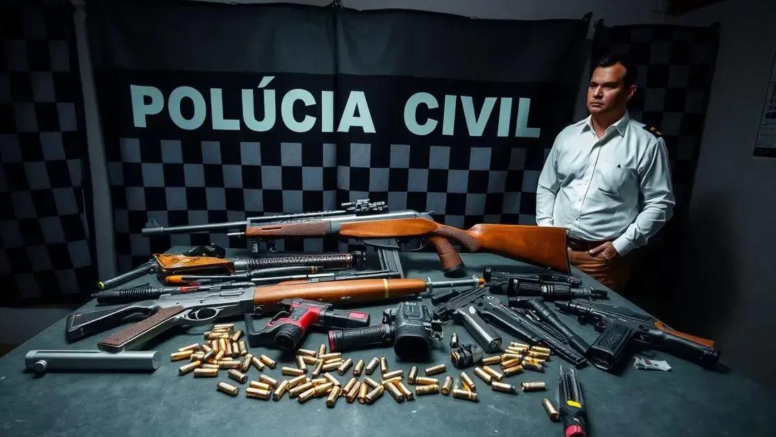 Polícia prende suspeito de fabricar armas caseiras em Cabedelo, PB