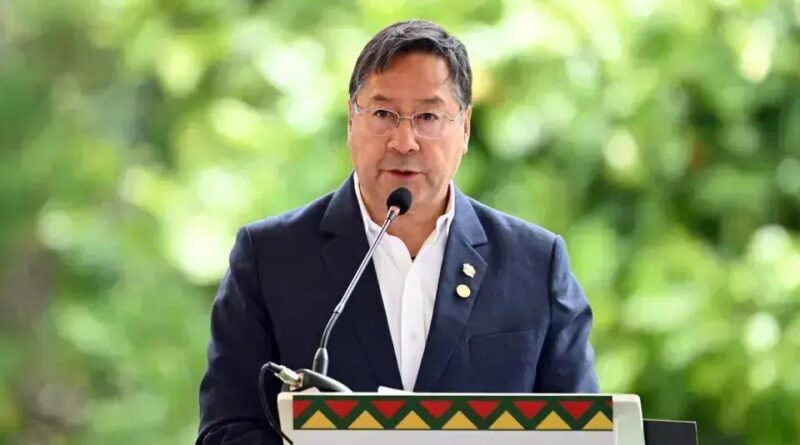 Luis Arce critica Trump sobre o tráfico de drogas nos EUA