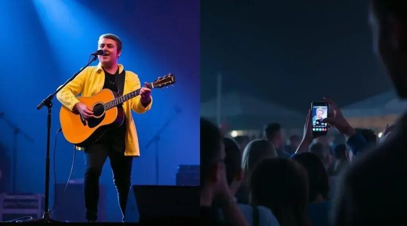 Sandy surpreende com participação em show enquanto ex e atual a assistem