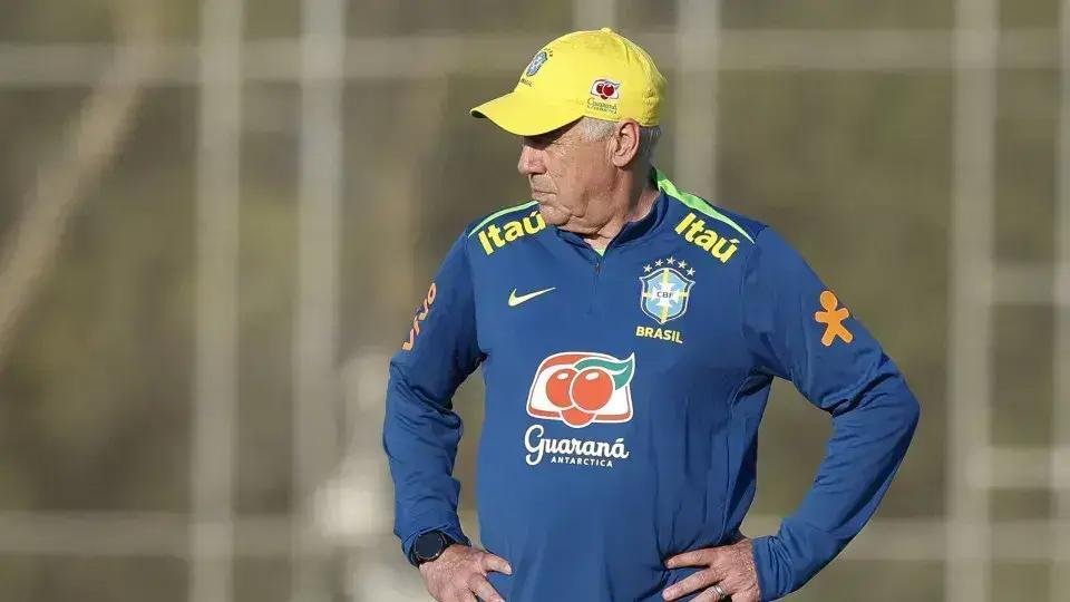 Ancelotti estreia na seleção com nova dupla ofensiva Vinicius Jr. e Rodrygo
