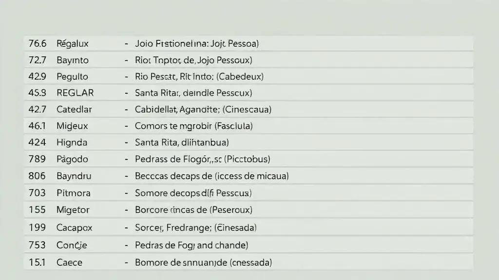 Desempenho da Transparência na Região Metropolitana de João Pessoa