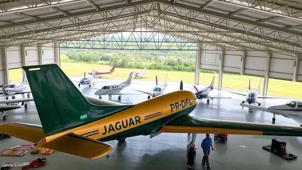 Grupo armado tenta roubar aeronave em aeroclube de Santa Rita