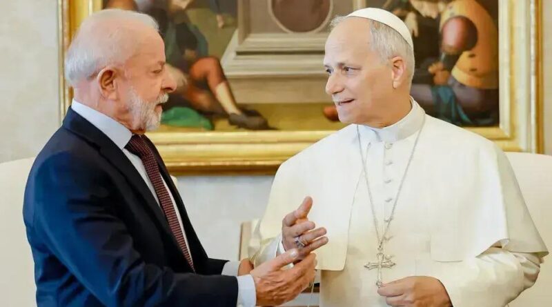 Lula convida Papa Leão XIV para a COP30, mas ele não pode comparecer