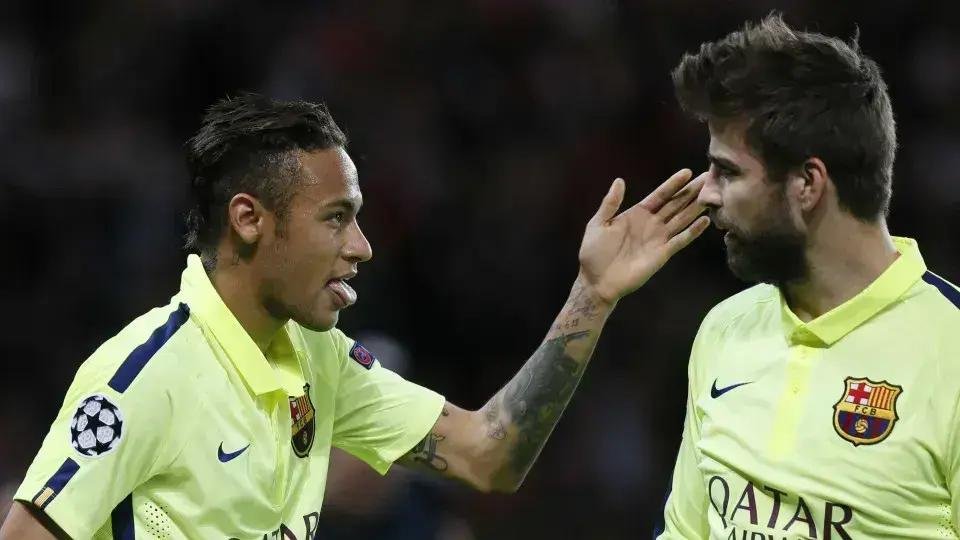 Piqué defende Neymar e comenta preferências no futebol brasileiro