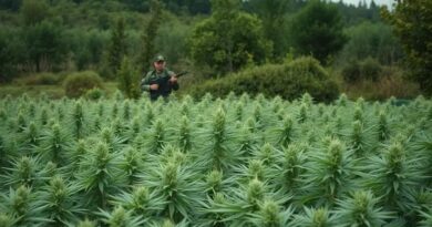 Polícias Federal e Militar desarticulam plantação de maconha na Paraíba