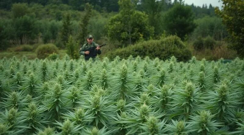 Polícias Federal e Militar desarticulam plantação de maconha na Paraíba