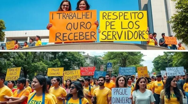 Servidores de Saúde em Campina Grande Protestam pela 4ª Vez em 2025