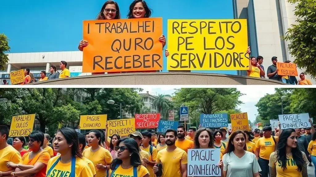 Servidores de Saúde em Campina Grande Protestam pela 4ª Vez em 2025