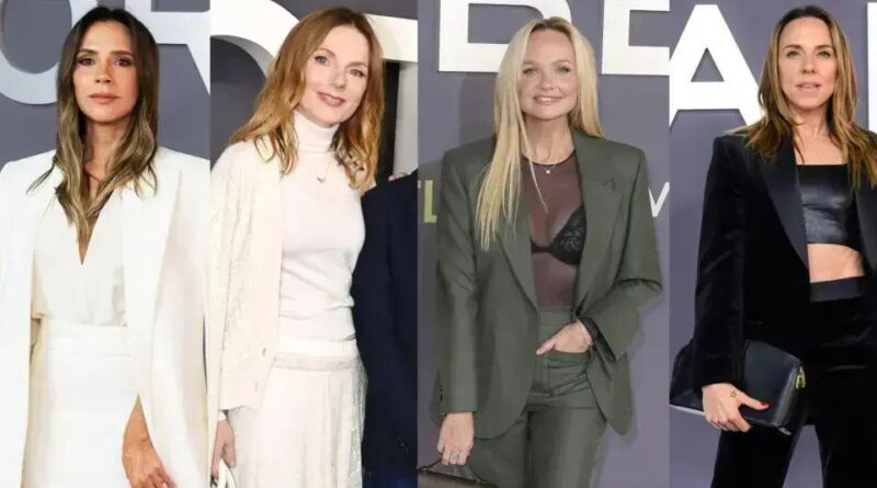 Spice Girls se reúnem em apoio a Victoria Beckham em evento de documentário