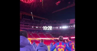 Barcelona celebra retorno ao Camp Nou com vitória e festa