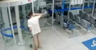 Ladrão preso em banco após falha inusitada durante assalto