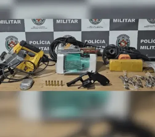 PM Prende Suspeito com Drogas e Equipamentos Furtados em João Pessoa