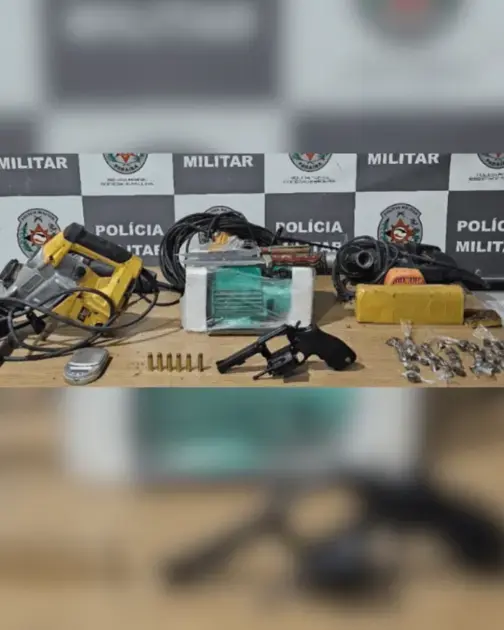 PM Prende Suspeito com Drogas e Equipamentos Furtados em João Pessoa