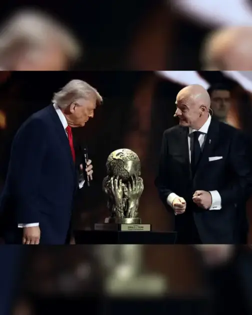 Donald Trump recebe o Prêmio da Paz da FIFA durante sorteio da Copa do Mundo 2026