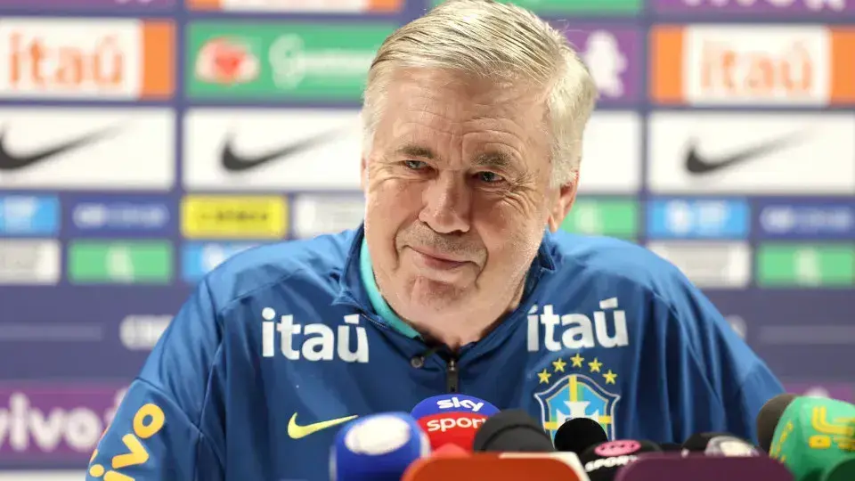 Ancelotti planeja renovar contrato com a seleção brasileira por 4 anos