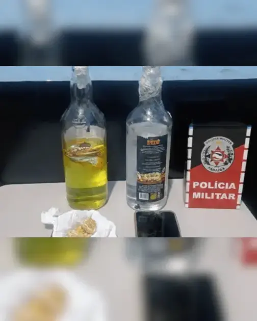 Polícia captura drogas e garrafas de loló em Cajazeiras durante carnaval