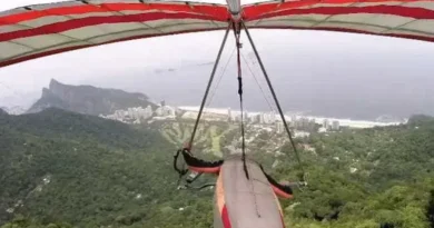 Queda de asa-delta no Rio deixa uma pessoa morta e outra gravemente ferida