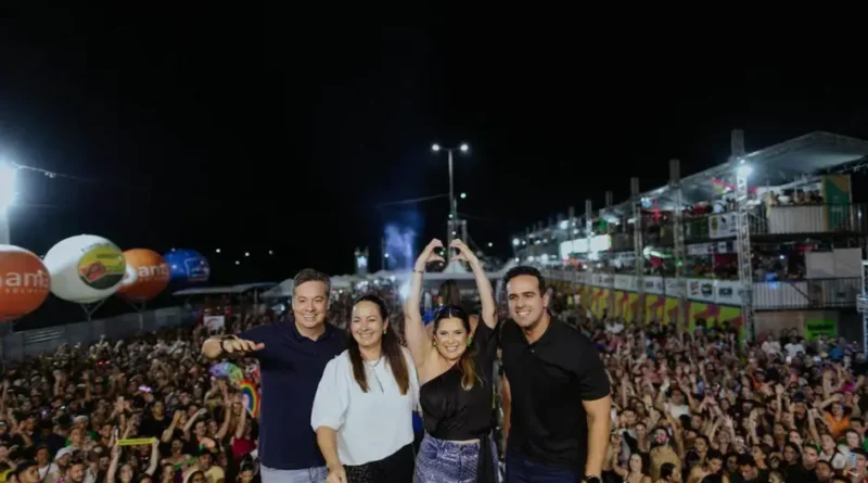 Vice-governador Lucas Ribeiro prestigia carnaval em Cajazeiras e Uiraúna