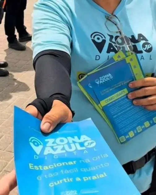 Cadastro de motofretistas para Zona Azul: Benefício de 1 hora gratuita