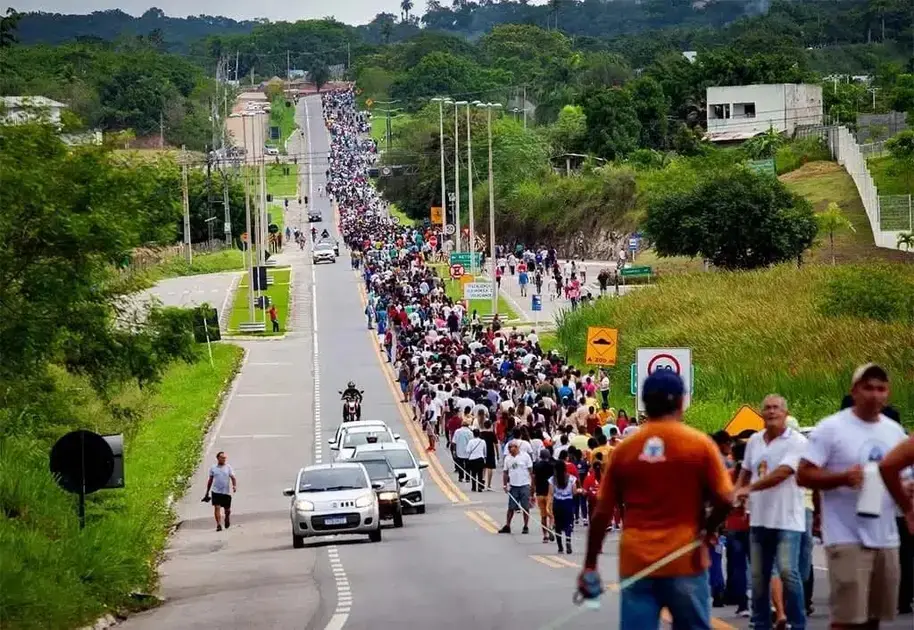 Caminhada Penitencial em Campina Grande reúne milhares de fiéis