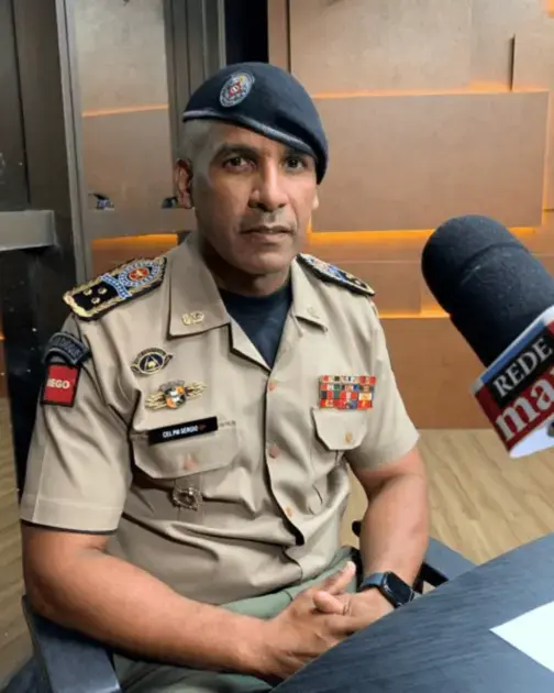 Comandante da PM Sérgio Fonseca sofre acidente e é hospitalizado
