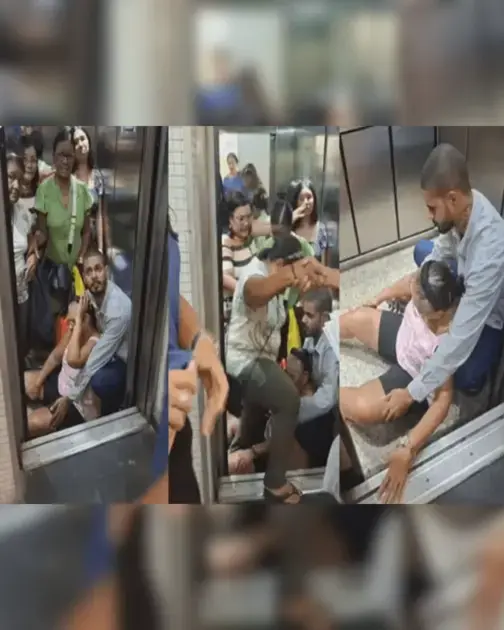 Elevador despenca em Boa Viagem e deixa feridos, incluindo grávida e idosa