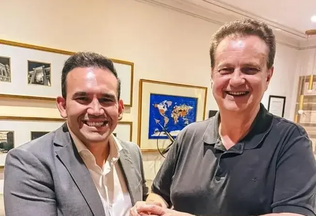 Gilberto Kassab celebra chegada de Jhony Bezerra ao PSD da Paraíba