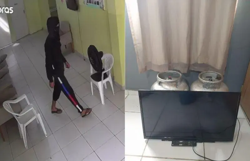 Homem preso por arrombar CAPS e roubar TV e botijões de gás na Paraíba