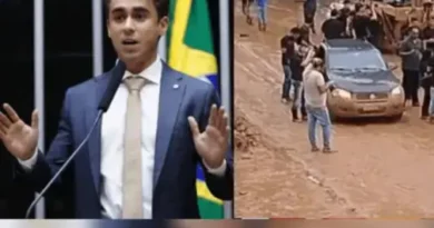 Nikolas Ferreira falta à votação de auxílio a vítimas das chuvas em Minas Gerais