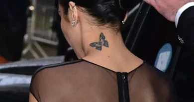 A controversa tatuagem de borboleta e a reação do movimento red pill