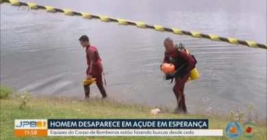 Buscas por homem desaparecido no Açude Araçagi são retomadas em Esperança